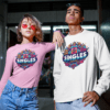 Men's-Women's-Long-Sleeve-TShirt-White-Pink