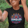 Women's Tshirt Lit-t in the City Black